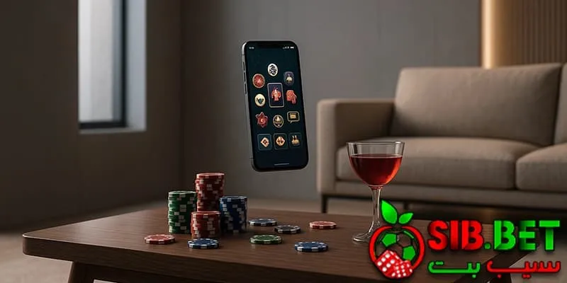 اپلیکیشن موبایل برای ورود به سیب بت (Sibbet)